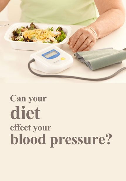 Can your diet effect your blood pressure?